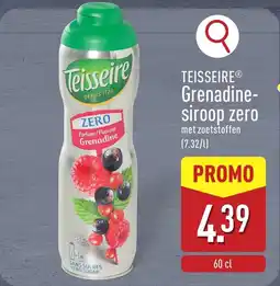 ALDI Teisseire Grenadine Siroop Zero aanbieding