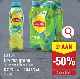 ALDI Lipton Ice Tea Green aanbieding
