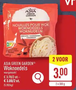 ALDI Asia Green Garden Woknoedels aanbieding
