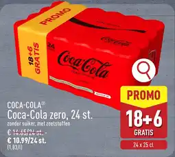 ALDI Coca-Cola Zero aanbieding