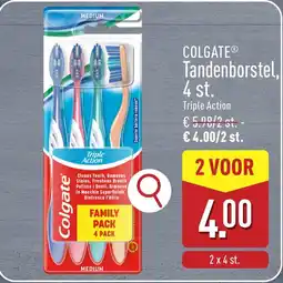 ALDI Colgate Tandenborstel aanbieding