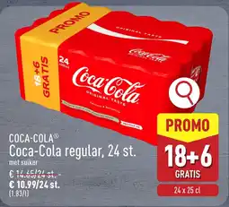 ALDI Coca-Cola Regular aanbieding