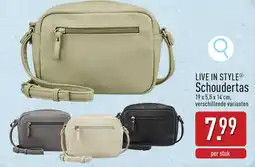 ALDI Live in Style Schoudertas aanbieding