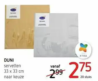 Duni servetten