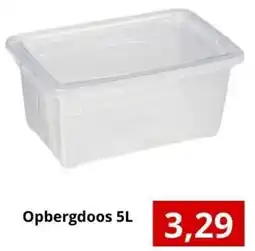 NH Market Opbergdoos aanbieding