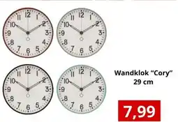 NH Market Wandklok Cory aanbieding