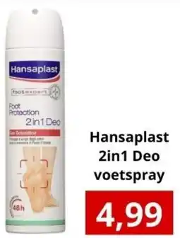 NH Market Hansaplast 2-in-1 Deo Voetspray aanbieding