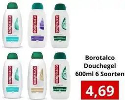 NH Market Borotalco Douchegel aanbieding