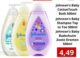 NH Market Johnson's Baby aanbieding