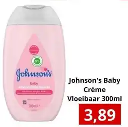 NH Market Johnson's Baby Crème Vloeibaar aanbieding