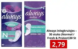 NH Market Always inlegkruisjes aanbieding
