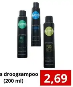 NH Market Syoss Droogsampoo aanbieding