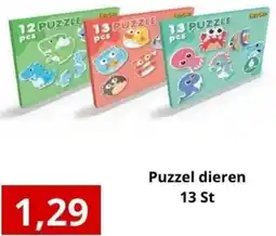 NH Market Puzzel dieren aanbieding