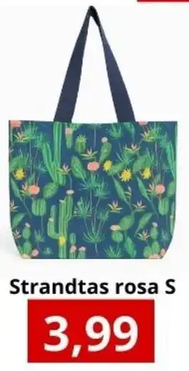 NH Market Strandtas Rosa S aanbieding
