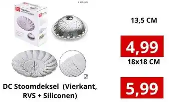 NH Market DC Stoomdeksel aanbieding