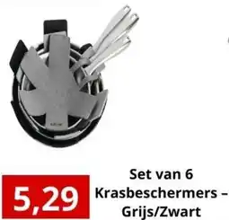 NH Market Set van 6 Krasbeschermers aanbieding