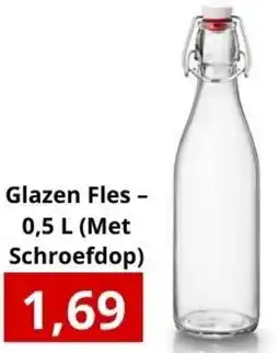 NH Market Glazen Fles aanbieding