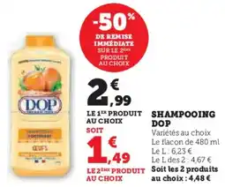 Super U Shampooing Dop aanbieding