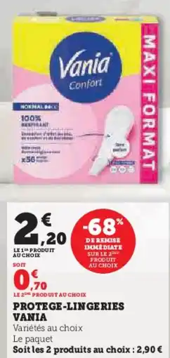 Super U Protege Lingeries Vania aanbieding