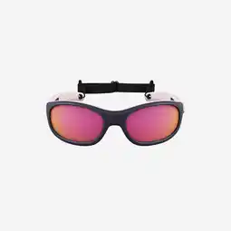 Decathlon Wandelzonnebril voor kinderen 4-6 jaar MH K500 categorie 4 roze blauw aanbieding