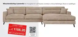 Woonsquare Woonlandschap Leonardo aanbieding