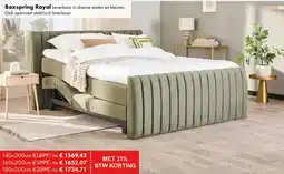Woonsquare Boxspring Royal aanbieding