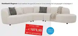 Woonsquare Hoekbank Elegance aanbieding