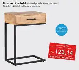 Woonsquare Mundra bijzettafel aanbieding