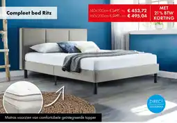 Woonsquare Compleet bed Ritz aanbieding