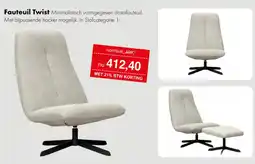 Woonsquare Fauteuil Twist aanbieding