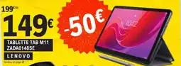 E.Leclerc Lenovo Tablette Tab M11 ZADA0148SE aanbieding