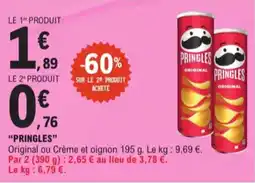 E.Leclerc Pringles aanbieding