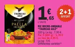 E.Leclerc Riz Micro-Ondable Taureau Aile aanbieding