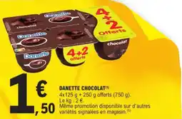 E.Leclerc Danette Chocolat aanbieding