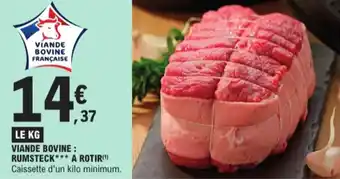 E.Leclerc Viande bovine rumsteck A rotir aanbieding