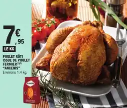 E.Leclerc Poulet rôti issue de poulet fermier ancenis aanbieding