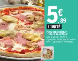 E.Leclerc Pizza capricciosa l'italie des pizzas aanbieding