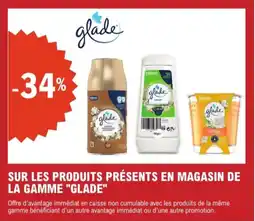 E.Leclerc Sur les produits présents en magasin de la gamme glade aanbieding