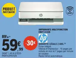 E.Leclerc Imprimante multifonction envy 6122E HP aanbieding