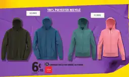 E.Leclerc Cardigan molleton homme ou femme aanbieding