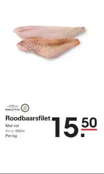 Sligro Roodbaarsfilet aanbieding