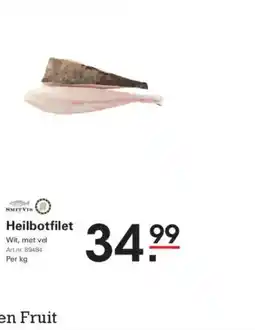 Sligro Heilbotfilet aanbieding