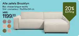Leen Bakker Alle zetels Brooklyn aanbieding