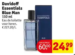 Kruidvat Davidoff Essentials Blue Man aanbieding