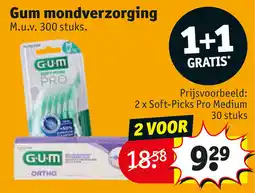 Kruidvat Gum mondverzorging aanbieding