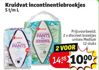 Kruidvat Kruidvat incontinentiebroekjes aanbieding