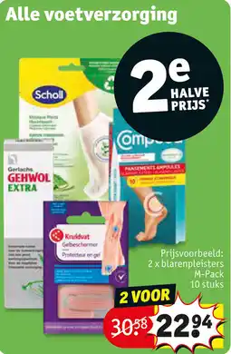 Kruidvat Alle voetverzorging aanbieding