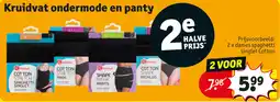 Kruidvat Kruidvat ondermode en panty aanbieding