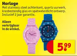 Kruidvat Horloge aanbieding