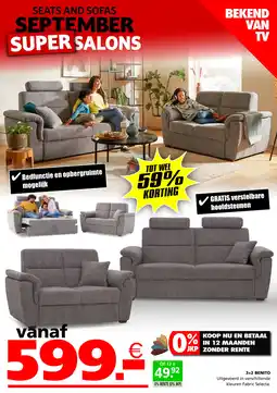 Seats and Sofas 3+2 benito aanbieding